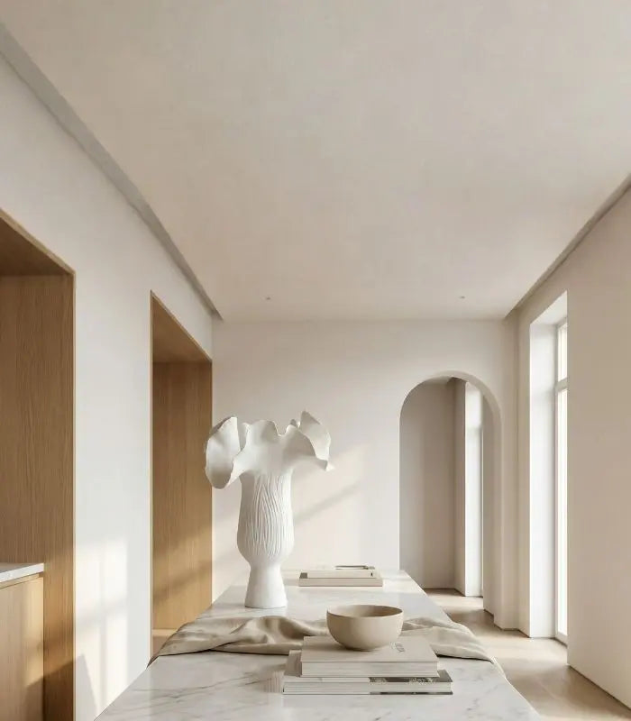 Petal Bloom Ceramic Vase – Handcrafted Sculptural Design