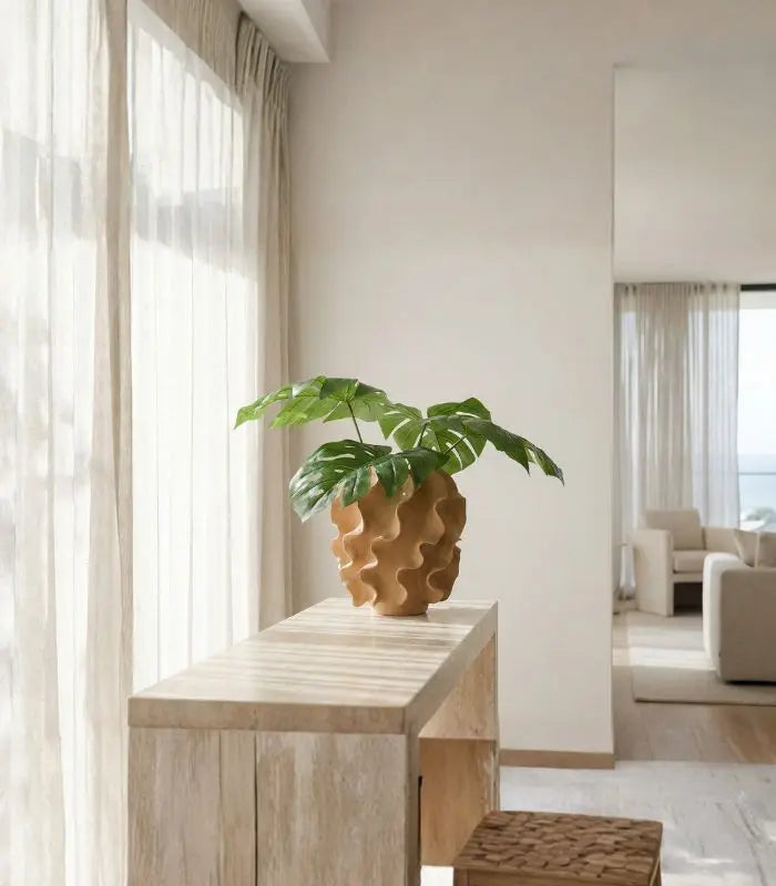 Decorative Table Top Vase Angelito Handmade Resin 36 cm (14.17 in) Large