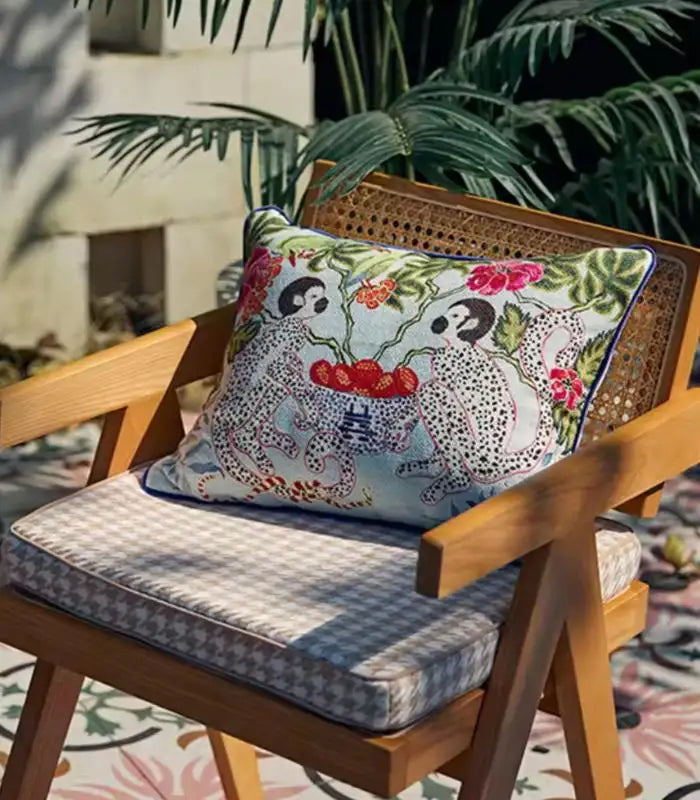 Tropical Decorative Cushion Cover Woven 35x45 cm