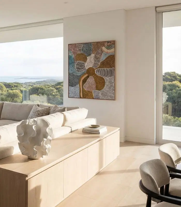 Decorative Table Top Vase Angelito Handmade Resin 36 cm (14.17 in) Large