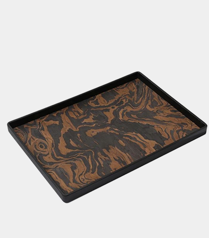 Marbled Wood Serving Tray – Contemporary Design