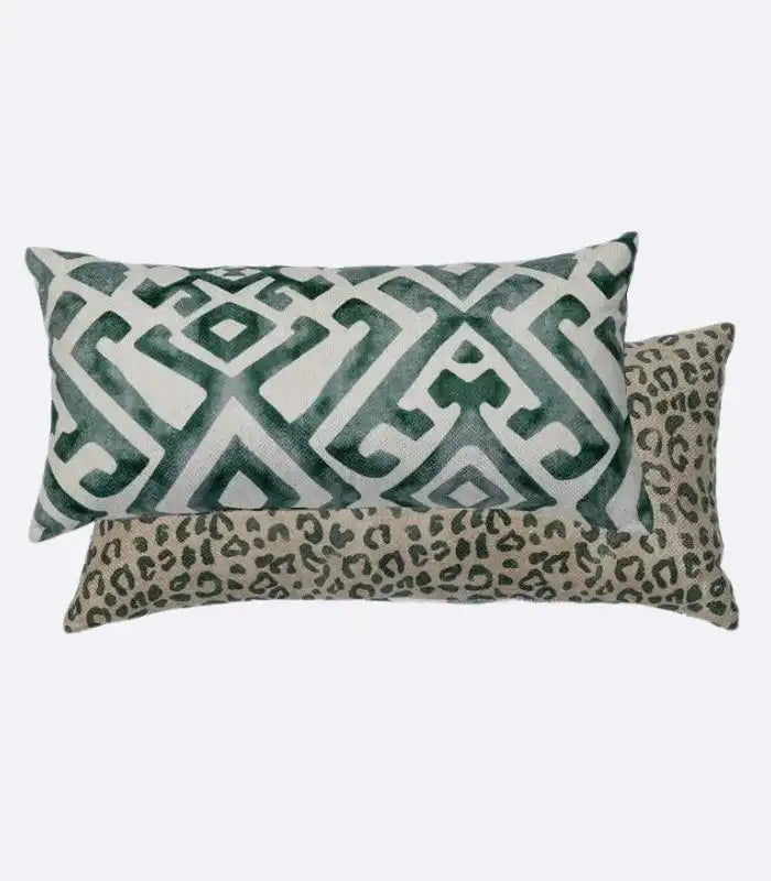 Tropical Cushion Cover Green