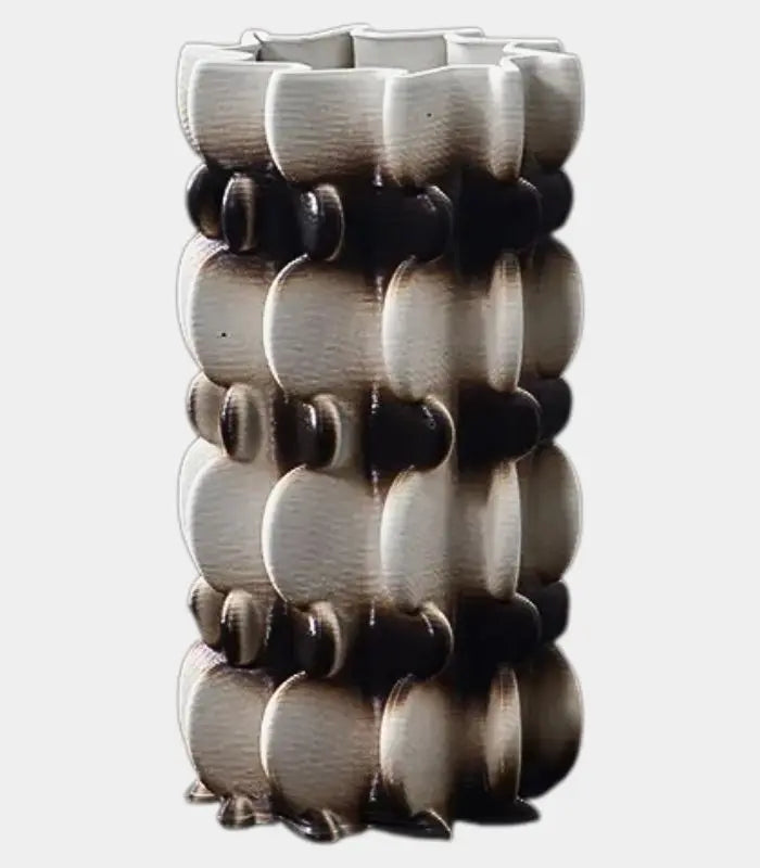 The Volta Sculptural Ceramic Vase 29 cm