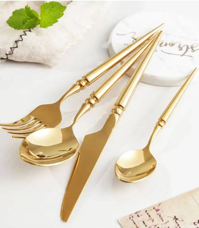 24 Pcs Cutlery Set Lexi 18/10 Stainless Steel Flatware