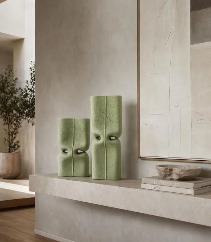The Moai Sculptural Vase Ceramic