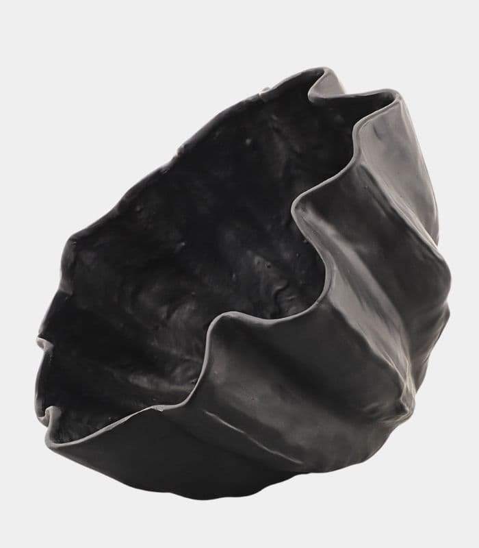 Valetta Sculptural Bowl / Vase Resin Large 37 cm