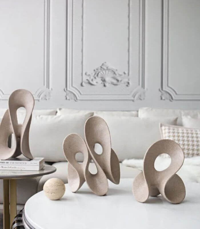 Abstract Hollowed-out Irregular Sculpture Decorative Object