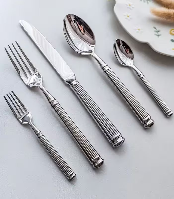 Set of 20 Pcs Aristocrat Flatware Cutlery Set 304 Stainless Steel