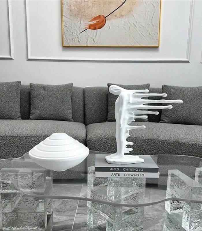 Aquatic Man Sculpture Decorative Figurine 35 cm