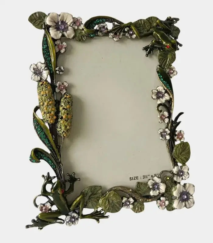 Enchanted Garden Vintage-Style Picture Frame - Whimsical (8.9 cm x 12.7 cm) Photo Display
