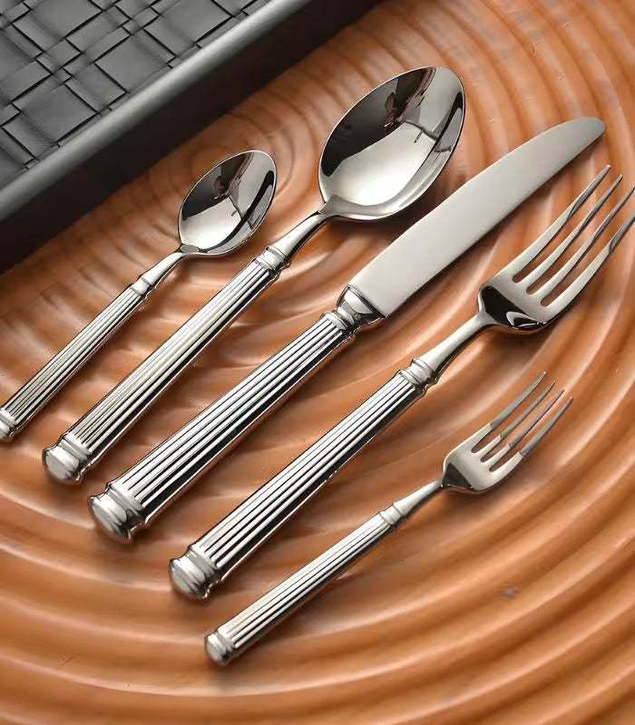 Set of 20 Pcs Aristocrat Flatware Cutlery Set 304 Stainless Steel