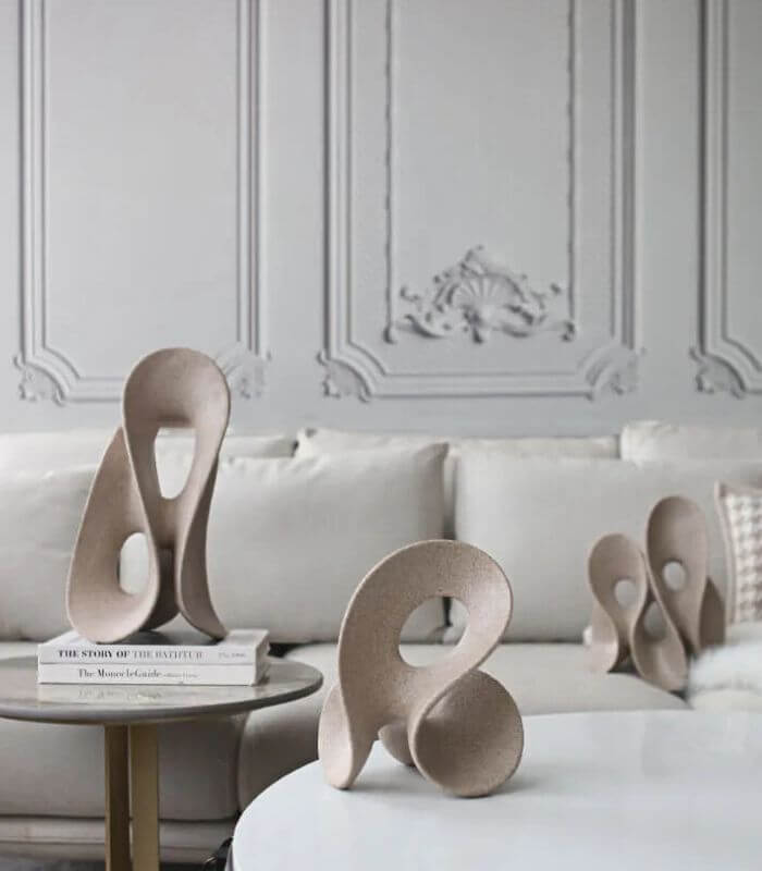 Abstract Hollowed-out Irregular Sculpture Decorative Object