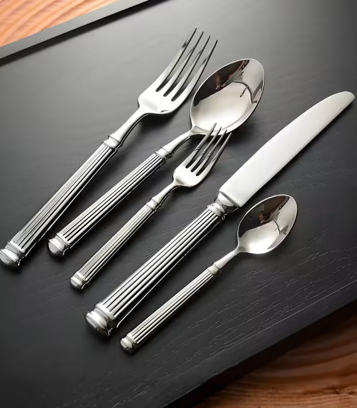 Set of 20 Pcs Aristocrat Flatware Cutlery Set 304 Stainless Steel