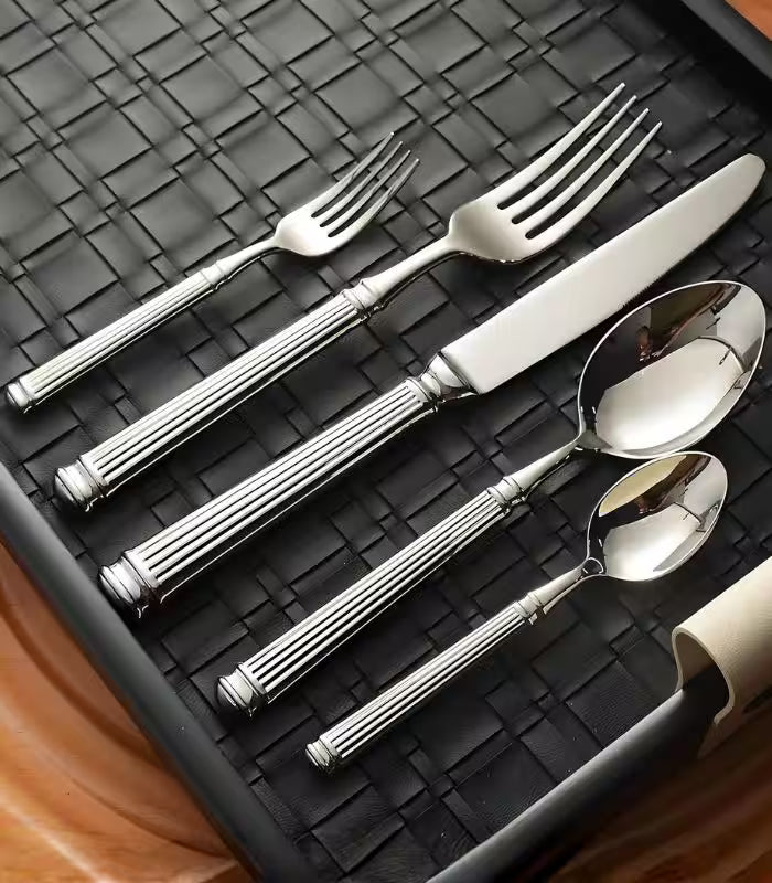 Set of 20 Pcs Aristocrat Flatware Cutlery Set 304 Stainless Steel