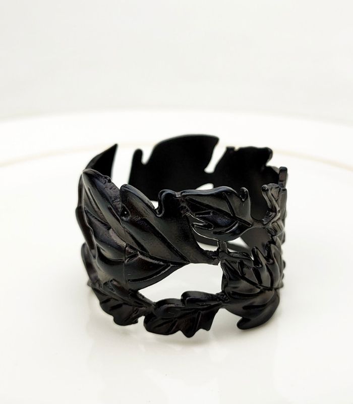 Set 6 Pcs Napkin Rings Magic Forrest Metal