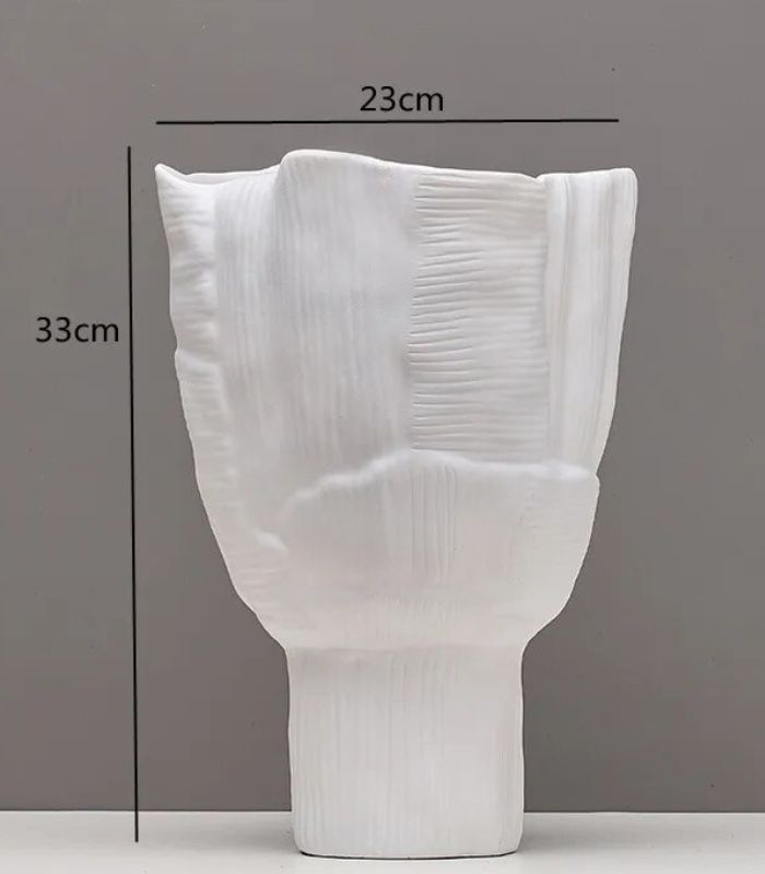 Lune Decorative Bowl White Matt