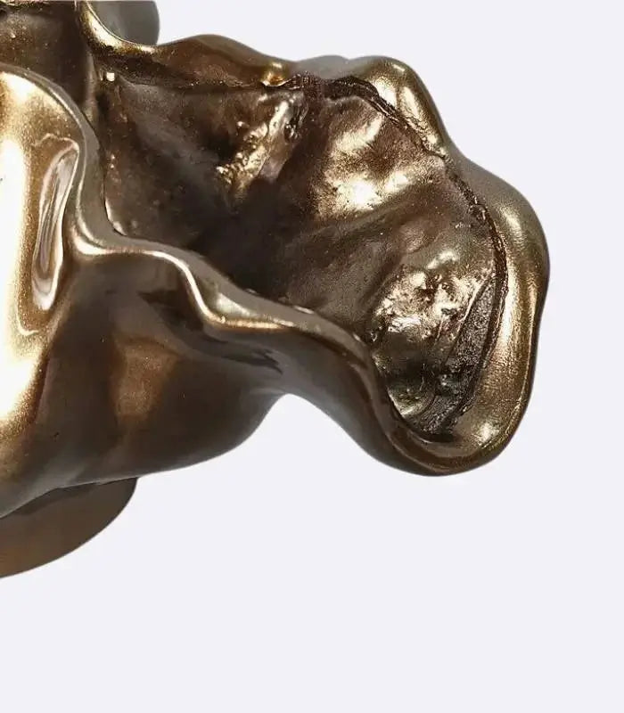 Bolide Bowl Table Top Vase Resin Bronze