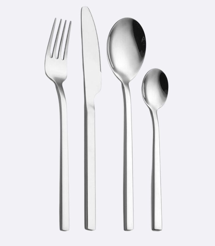 Cutlery Set Boston Contemporary 18/10 Stainless Steel Set for 6