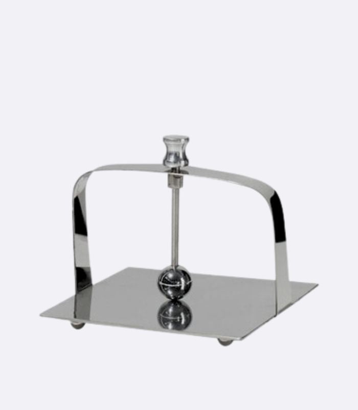 Napkin Holder in Mirror Polished Stainless Steel Sliver