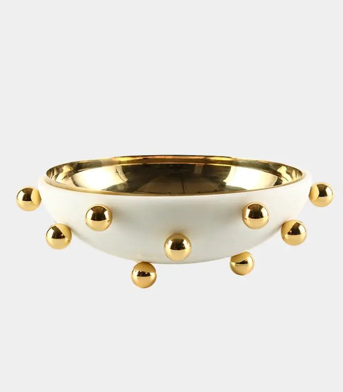 Celestial Orb Fruit Bowl - Artisan Crafted Stainless Steel Design 31 cm (12.2 in)