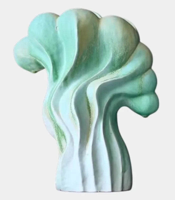 Oceania Sculptural Ceramic Vase – Artistic Wave Design 34 cm