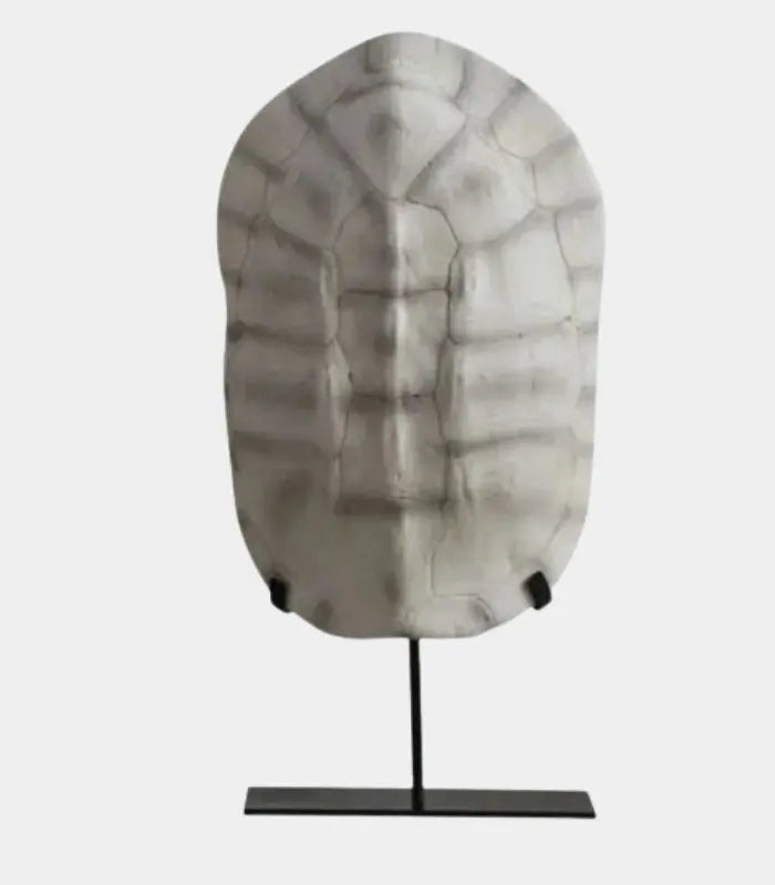 Carapace Resin Sculpture – Tortoise Shell Decorative Accent
