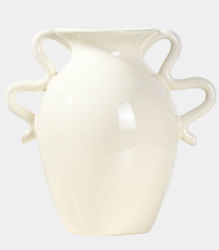 Chelsea Table Vase Ceramic White 23 cm