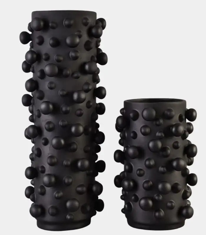 Emilia Abstract Decorative Tabletop Vase Back Resin