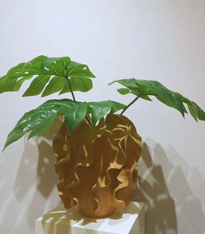 Decorative Table Top Vase Angelito Handmade Resin 36 cm Large