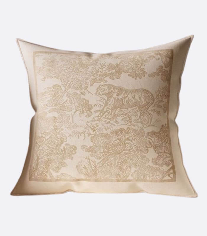 Iconic Toile de Jouy Velvet Cushion Covers - French-Inspired Elegance | With or Without Insert