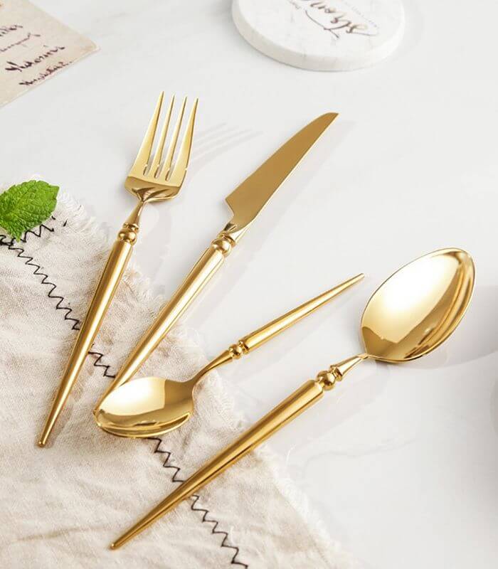 24 Pcs Cutlery Set Lexi 18/10 Stainless Steel Flatware