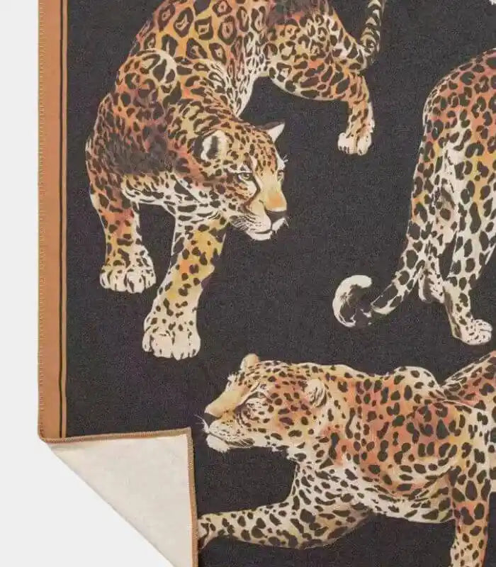 Serengeti Leopard Throw Blanket – Artisan Wildlife Design
