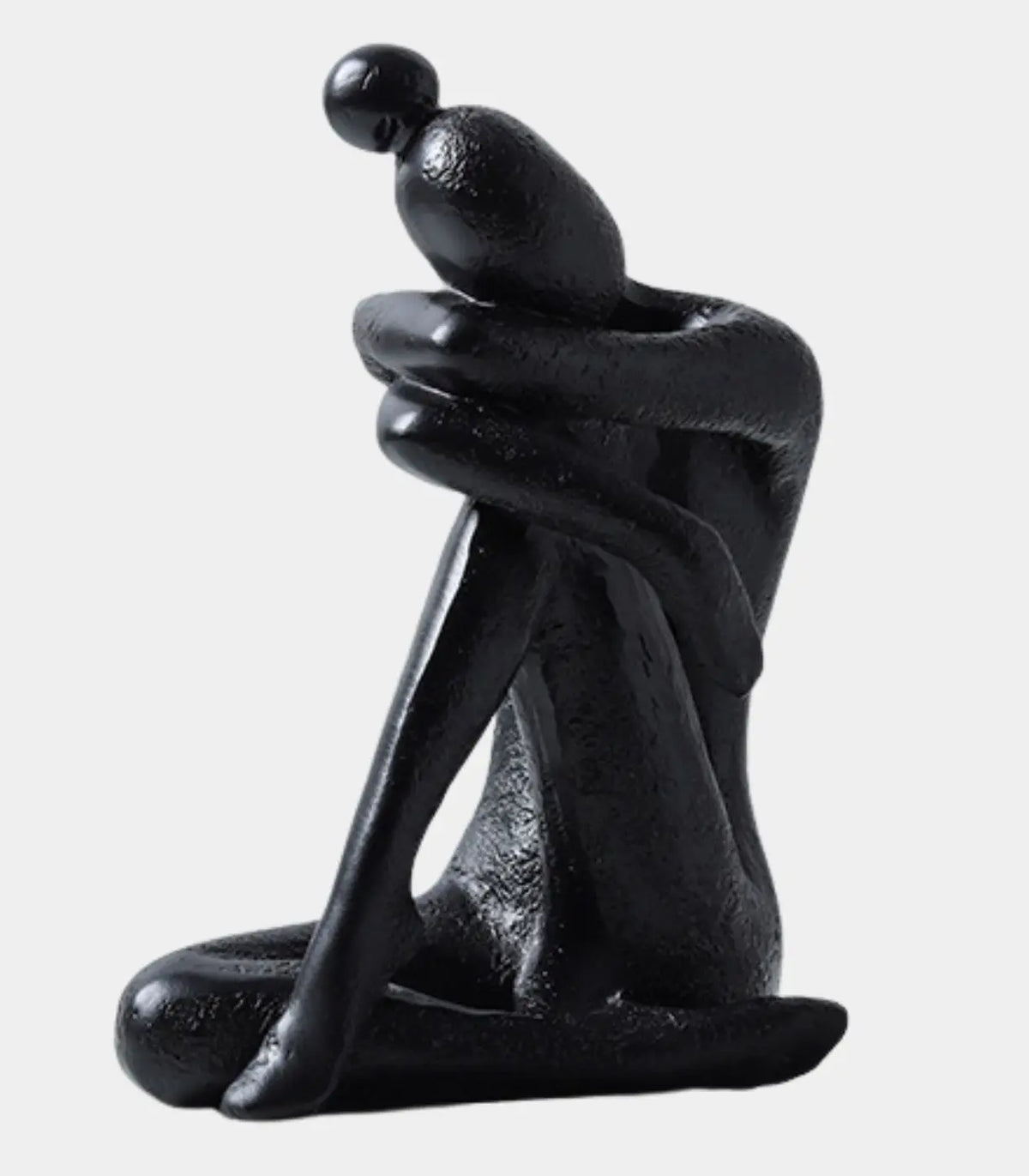 Reverie Decorative Sculptute – Handmade Resin Decorative Object Bookend 14 cm (5.51 in) Black