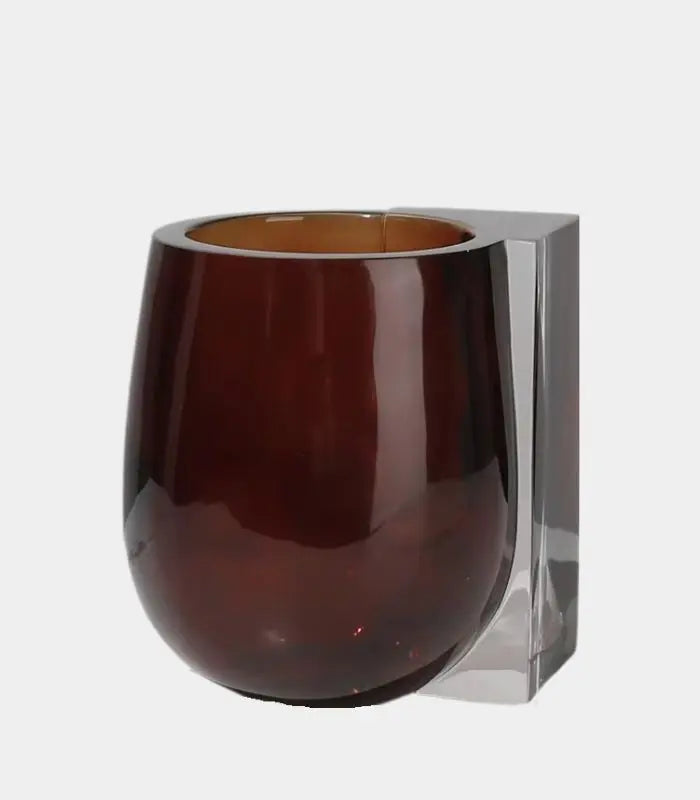 Lumina Resin Vase – Contemporary Sculptural Design 17 cm