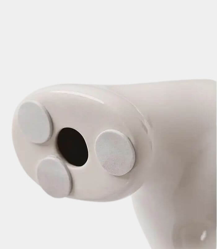 2 Pcs Set Teddy Bear Bookends Ceramic 15-19 cm