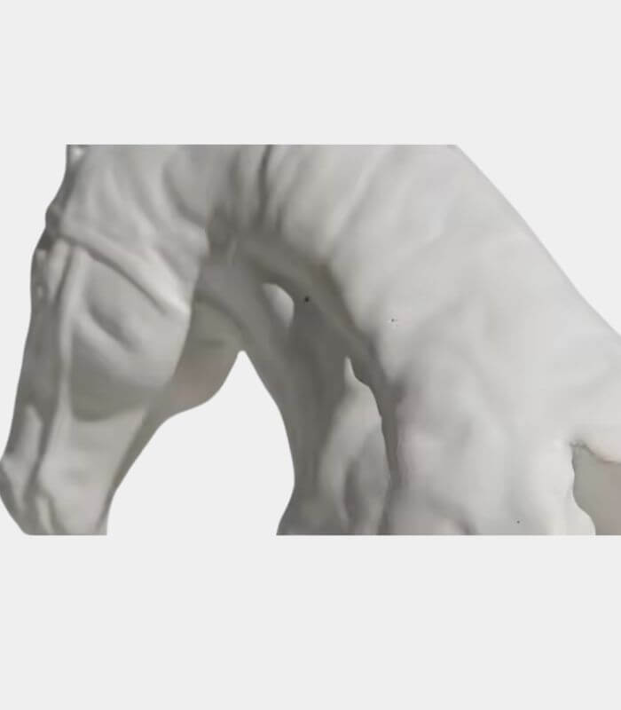 Equinox Half-Body Horse Sculpture – Handcrafted Crafted Resin Décor 24 cm