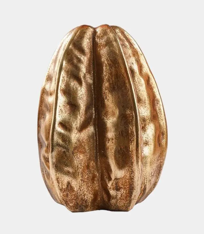 Ceramic Carambola Vase – Sculptural Star Fruit Design 16 cm