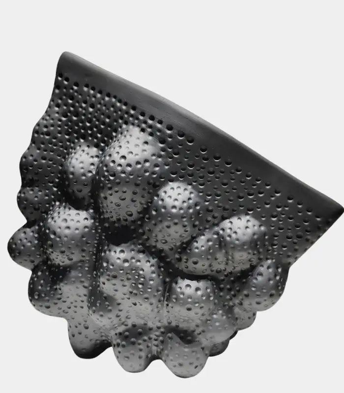 Vesuvius Sculptural Vessel – Volcanic Texture Design