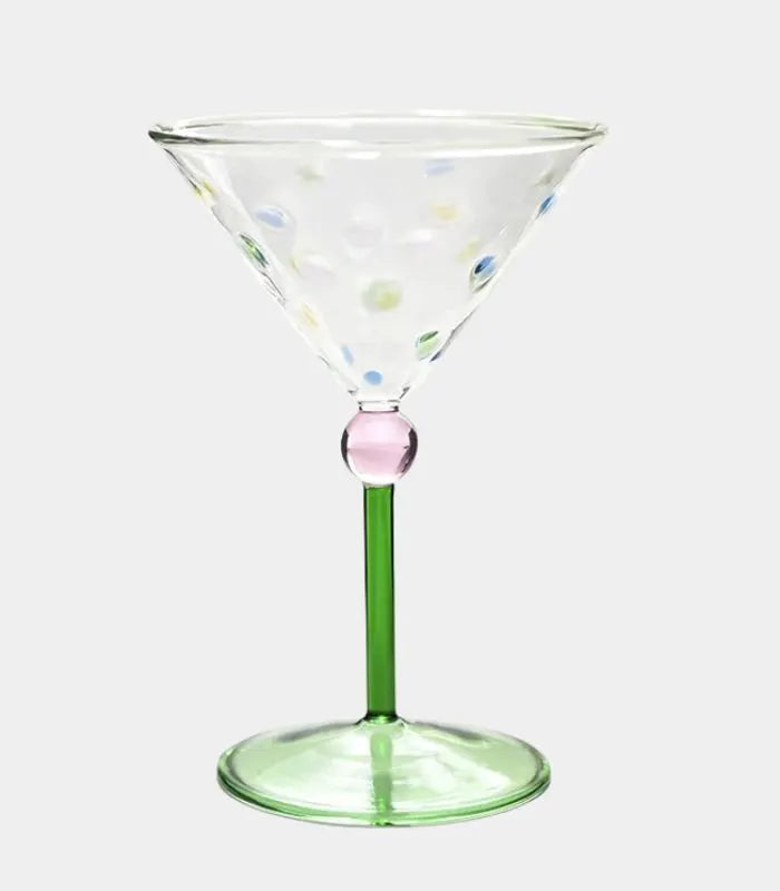 Bella Spotted Martini Glass – Cocktail Glass 16 cm |150 ml