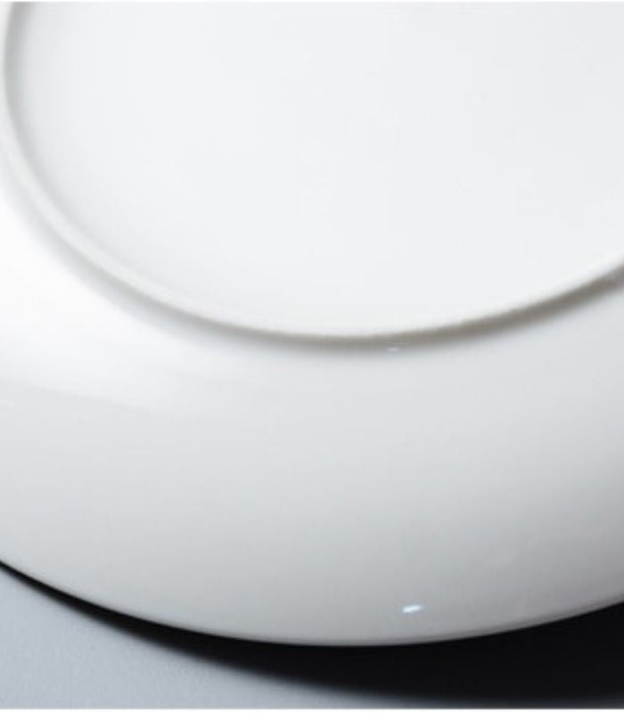 Tableware Porcelain Plates Black White