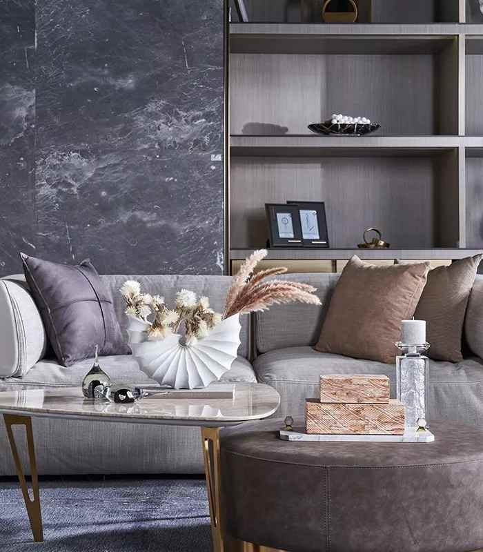 Vase Handcrafted Shell Shaped Living Room Decor