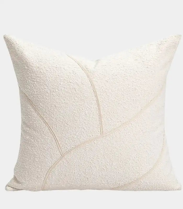 Vesper Cushion Cover – Minimalist Line Design 45 cm (18 in)