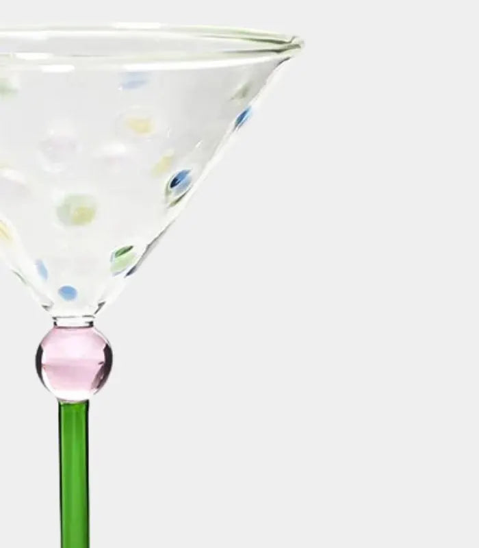 Bella Spotted Martini Glass – Cocktail Glass 16 cm |150 ml