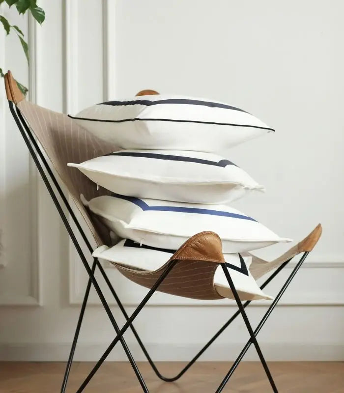 Set of 2 Pcs Elegant Square Velvet Cushion Covers 45x45 cm