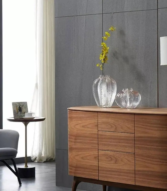 Petal Design Flower Vase Desktop Decoration