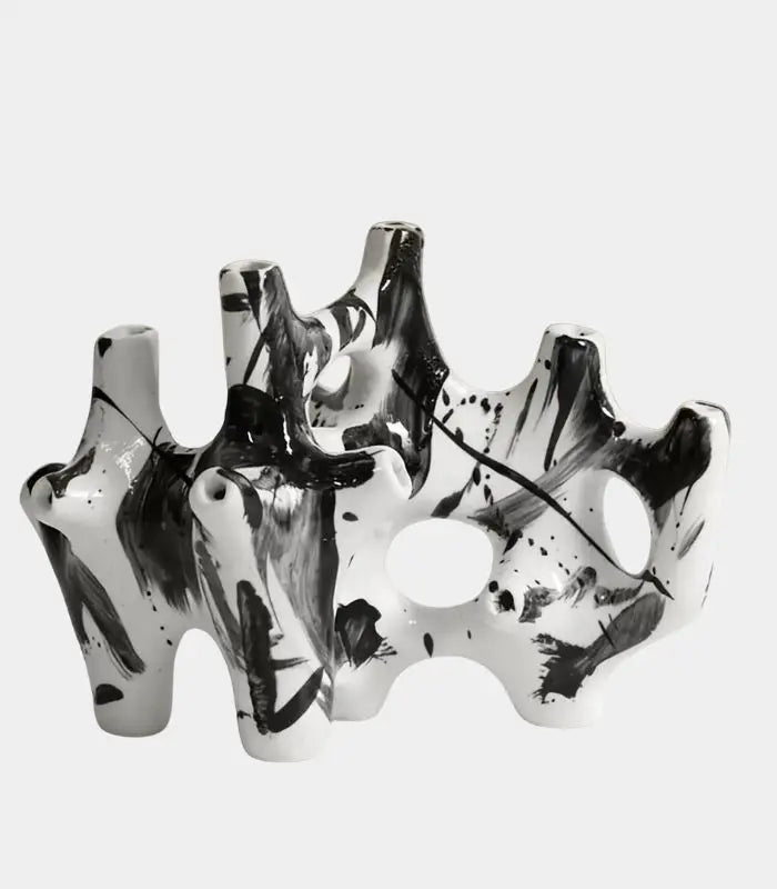 Coralline Resin Sculpture – Contemporary Abstract Design 25 cm (9.84 in)