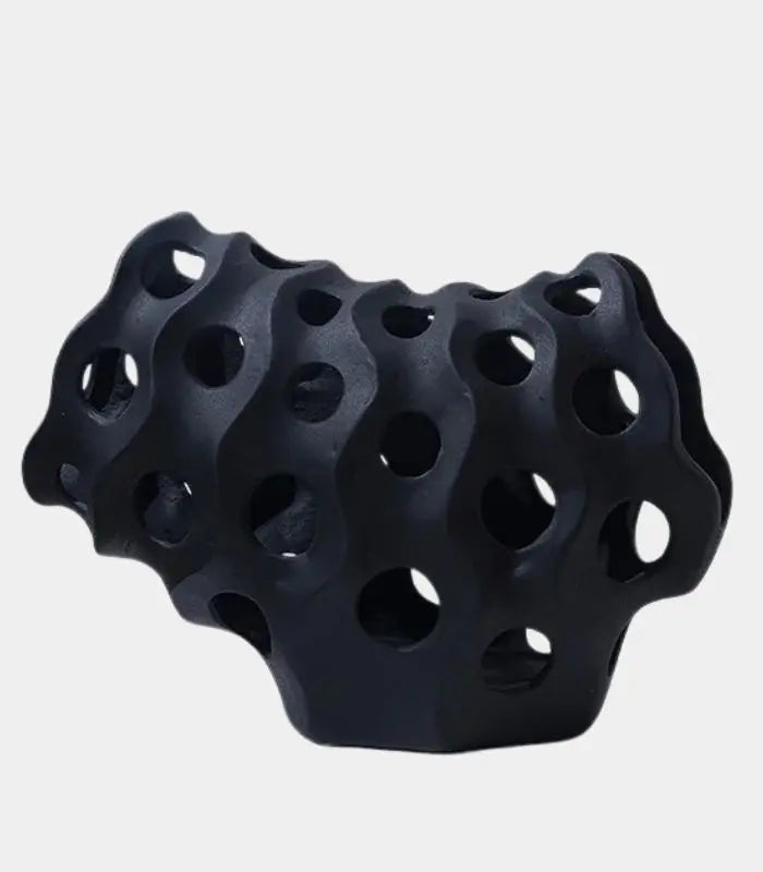 The Reef Dreamer Decorative Coral Sculpture Resin Black