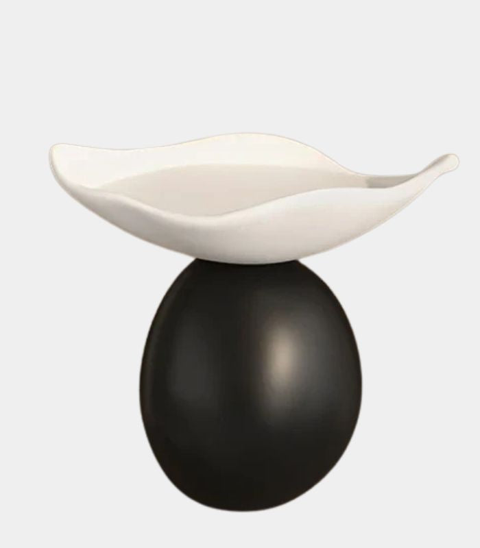 Modern Resin Decorative Fruit Bowl - Elegant Home Decor Centerpiece 27.5 cm