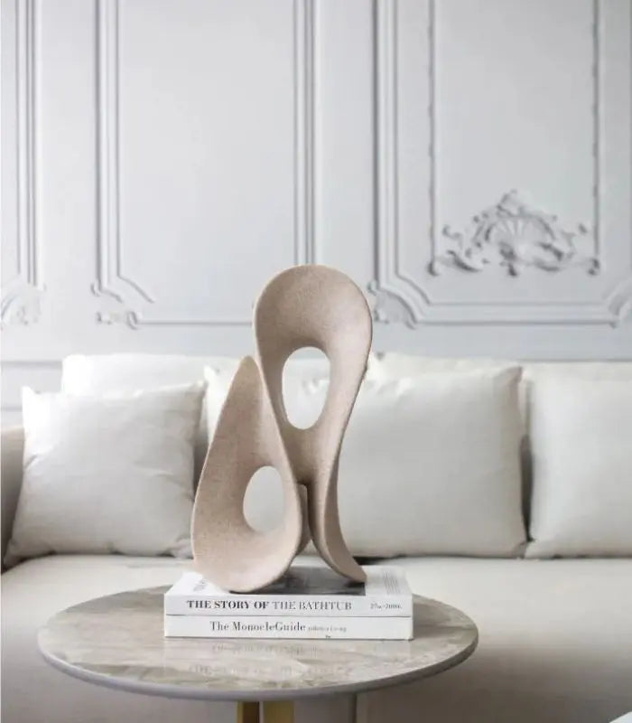 Abstract Hollowed-out Irregular Sculpture Decorative Object Large 39 cm