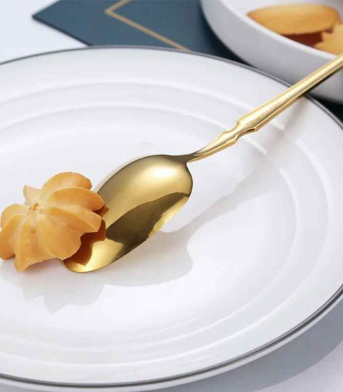 30 Pcs Cutlery Set Stainless Steel Mirror Polished Set for 6